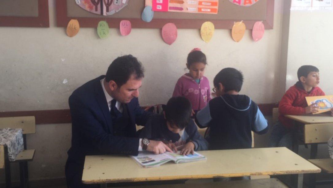 İlçe Milli Eğitim Müdür Vekili Fethi KILINÇ Ve Şube Müdürü Mustafa ATİLLA Bükardı Ortaokulunu Ziyaret Etti